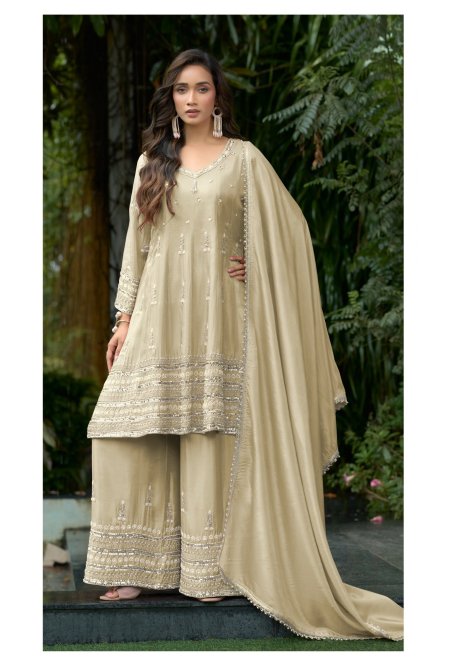 D 3569 A To D By Deepsy Viscose Tissue Silk Salwar Kameez